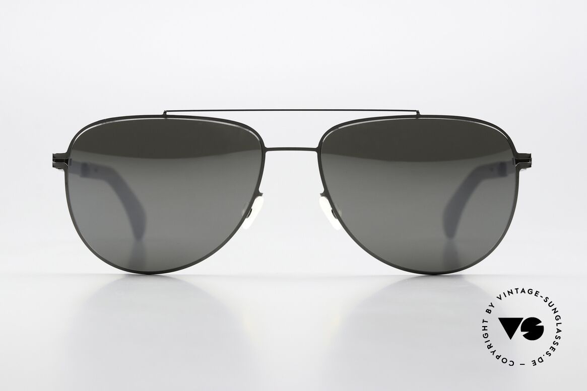 Mykita Mylon Leaf Light Mirrored Sun Lenses, size 54-15, light mirrored lenses, color 308, Made for Men and Women Mykita Mylon Leaf Light Mirrored Sun Lenses, size 54-15, light mirrored lenses, color 308, Made for Men and Women