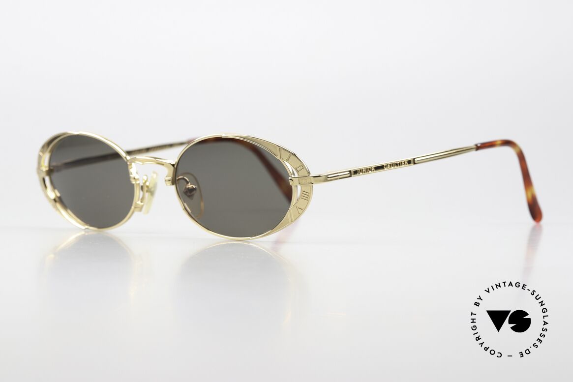 Jean Paul Gaultier 58-4172 Oval Designer Shades 1996, incredible quality (at the top of the eyewear sector), Made for Men and Women