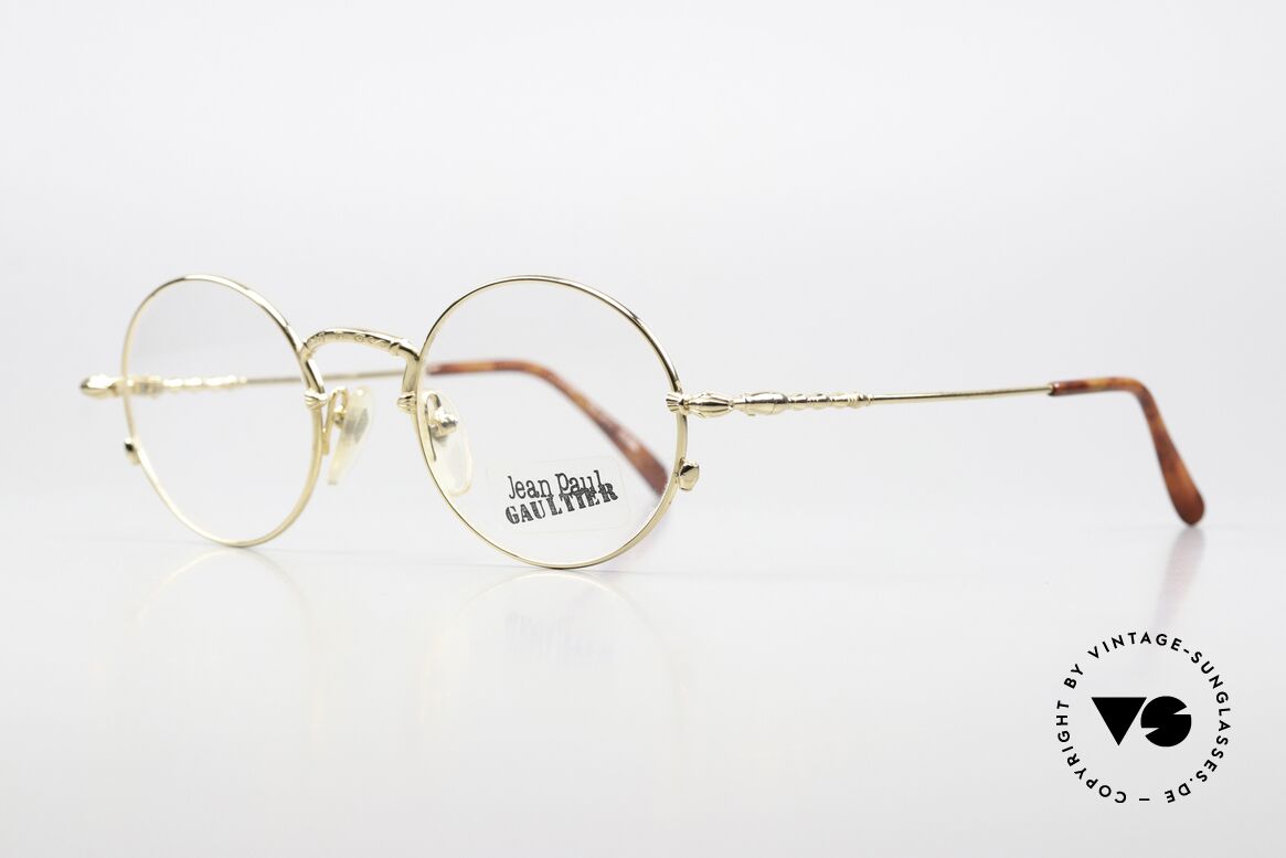 Jean Paul Gaultier 55-4171 Vintage Eyewear From 1996, top-notch craftsmanship made in Japan, size 48/21, Made for Men and Women