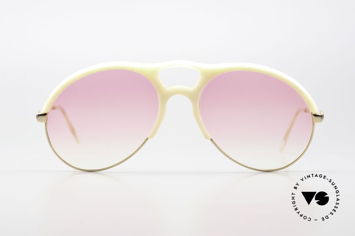 Bugatti 64936 Ivory Optic 70's Glasses, artful ivory-optic (true rarity from the late 1970's), Made for Men
