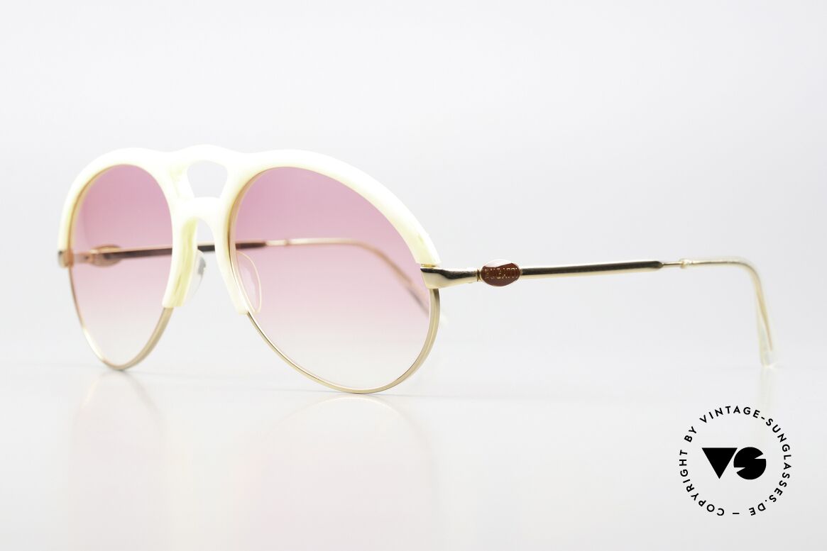 Bugatti 64936 Ivory Optic 70's Glasses, much sought-after collector's item (museum piece), Made for Men