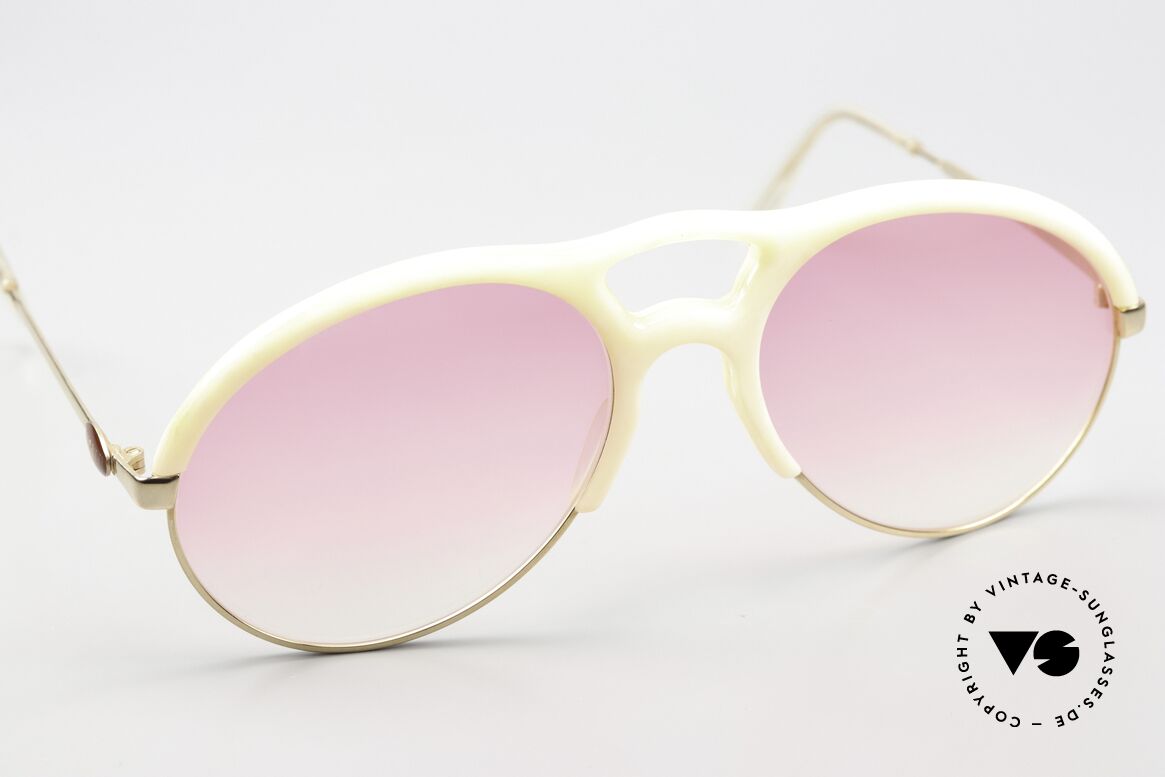 Bugatti 64936 Ivory Optic 70's Glasses, new old stock (like all our old Bugatti ORIGINALS), Made for Men