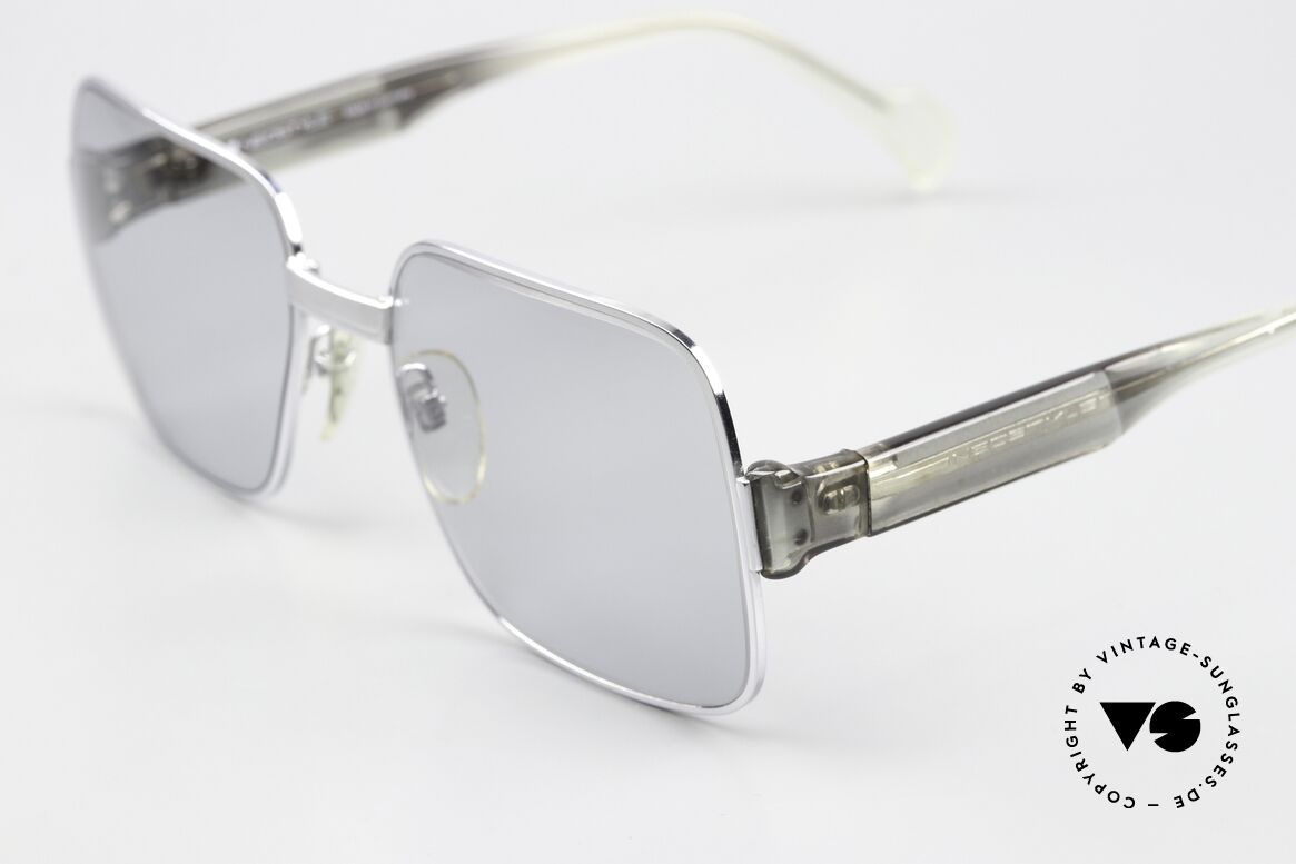 Neostyle Office 40 Old School Sunglasses 70's, light gray tinted sun lenses (100% UV protection), Made for Men
