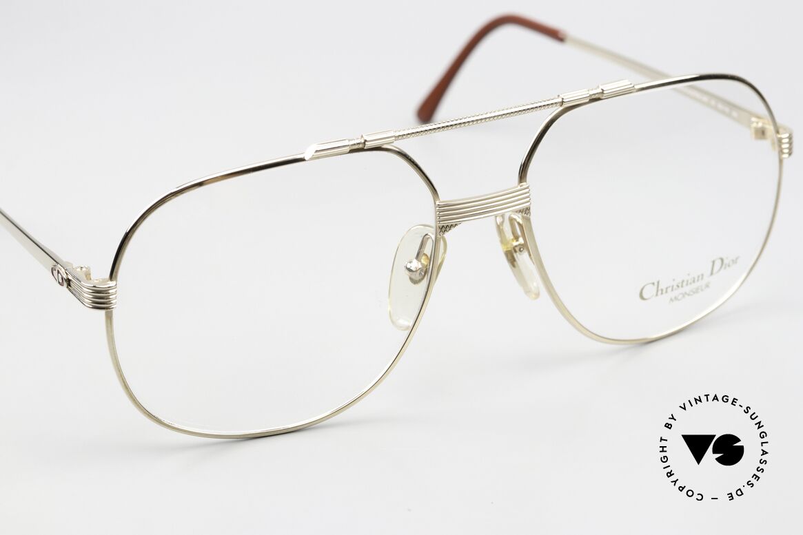 Christian Dior 2487 Gold-Plated Monsieur Series, new old stock (like all our rare luxury C. Dior eyewear), Made for Men