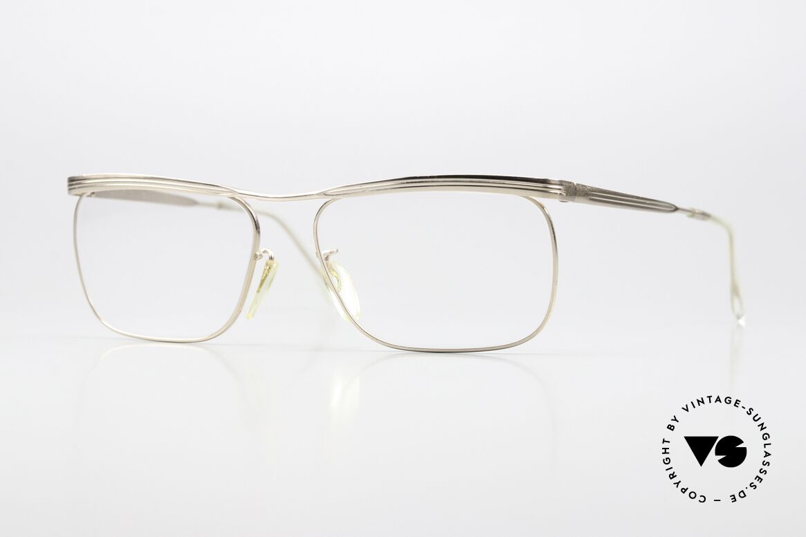 Rodenstock Locarno 1/20 12k Gold-Doublé Frame, 60's glasses by Rodenstock, real gold doublé, Made for Men