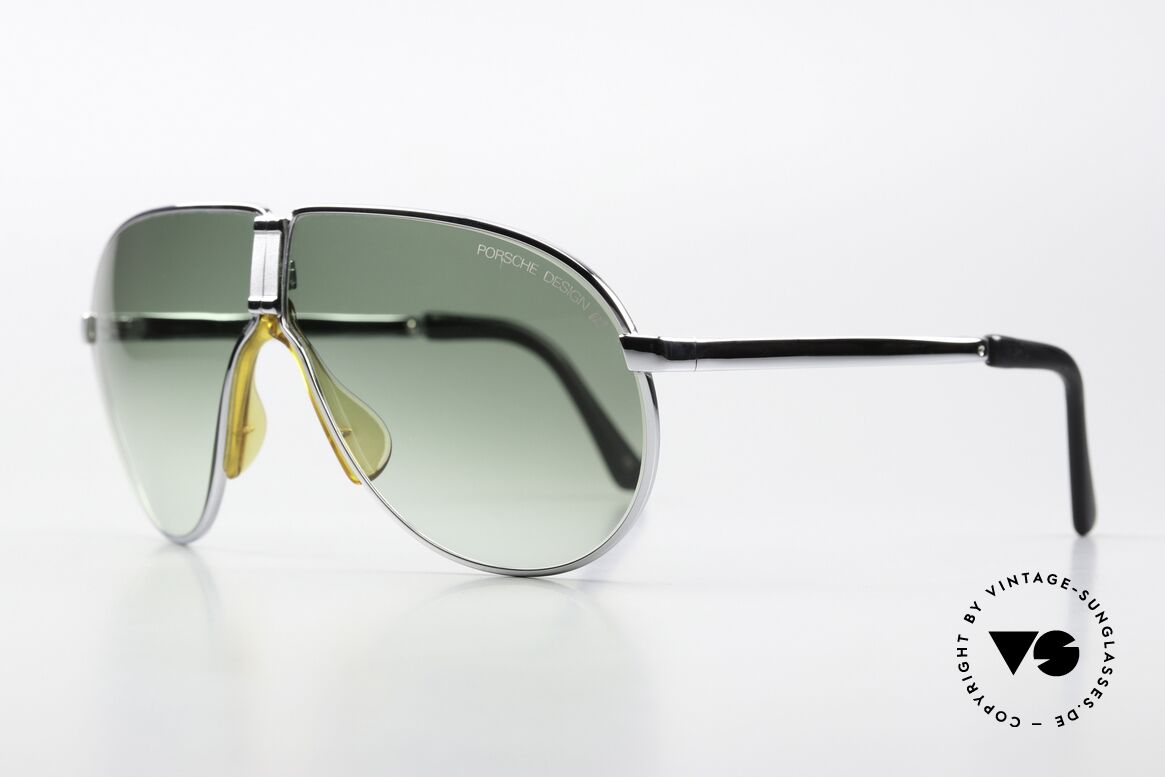 Porsche 5622 Rare Folding Sunglasses 80's, real LUXURY shades in top-notch quality (100% UV prot.), Made for Men