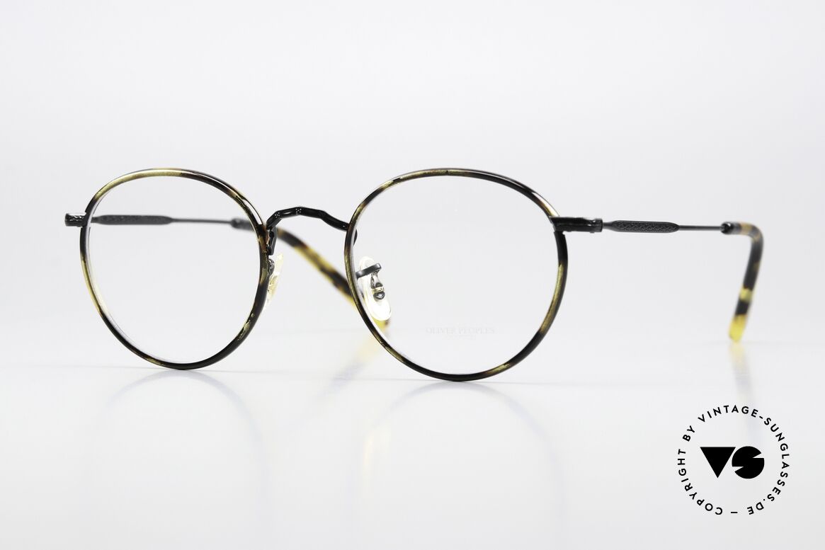 Oliver Peoples Carling Panto Frame Windsor Rings, Oliver Peoples eyeglasses, mod. Carling, size 48/21, Made for Men and Women