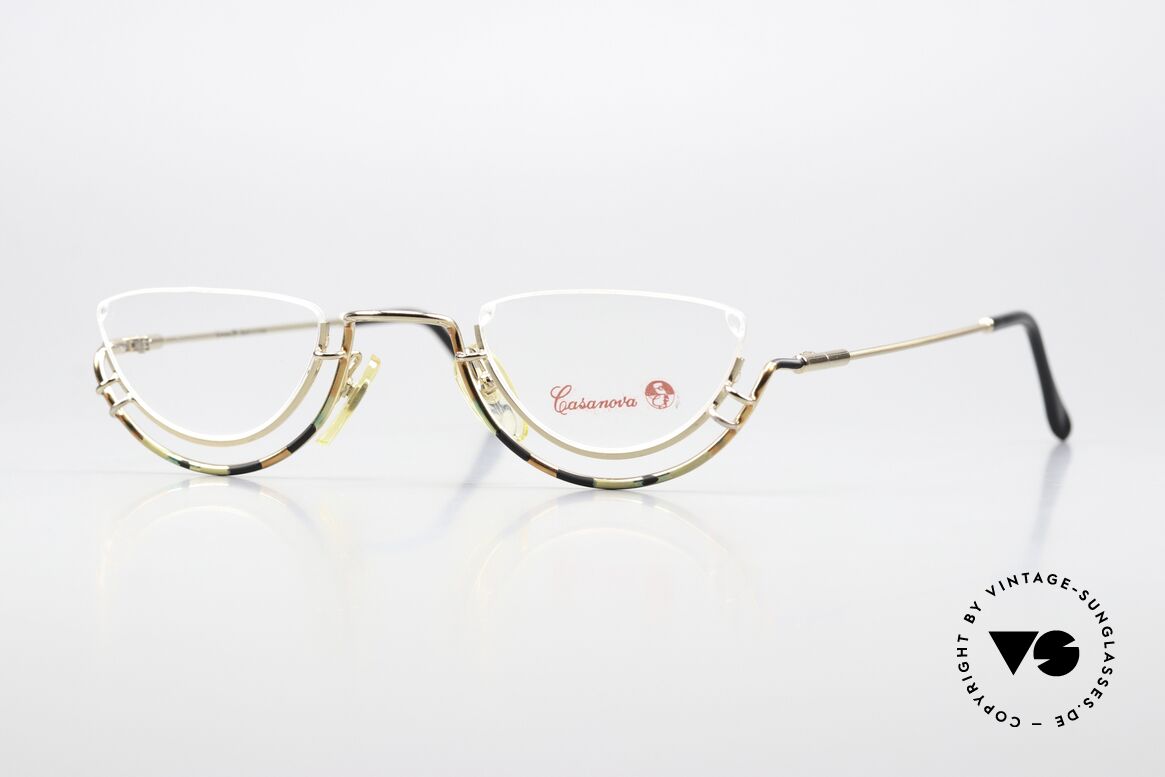 Casanova FC22 Crazy Reading Eyeglasses, crazy vintage reading eyeglasses for ladies from 1987, Made for Women
