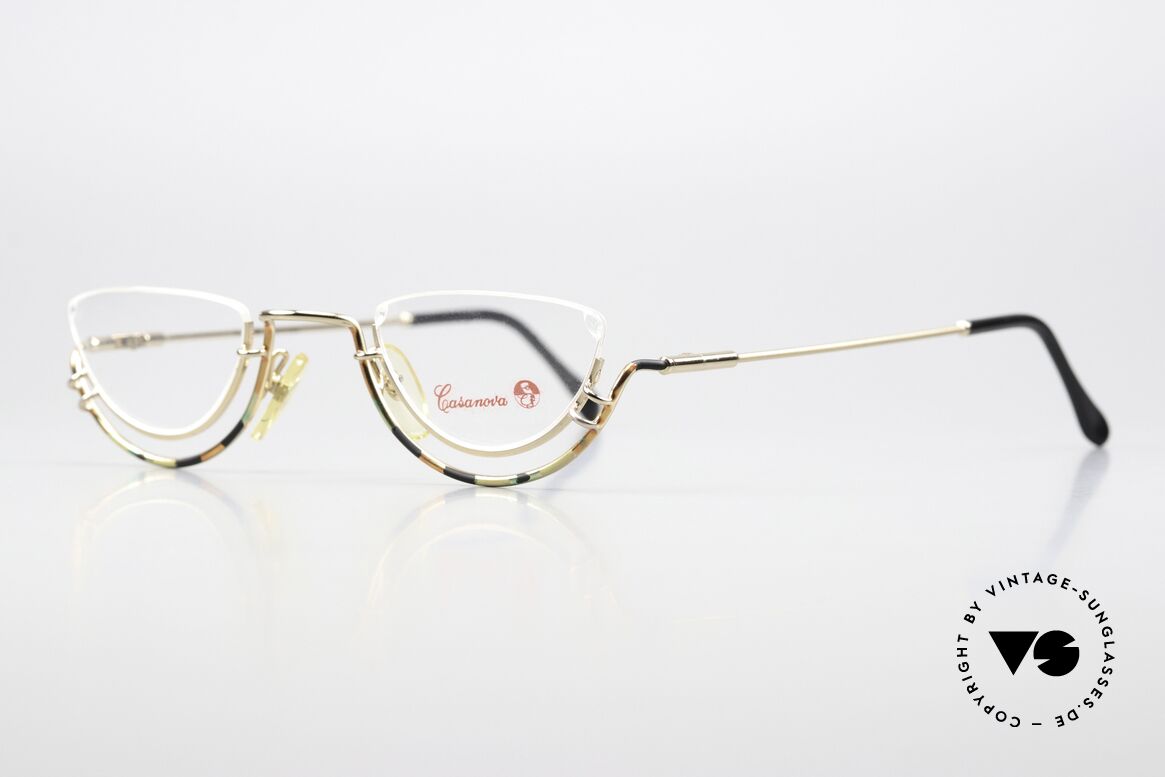 Casanova FC22 Crazy Reading Eyeglasses, top-notch craftsmanship & very subtle frame pattern, Made for Women