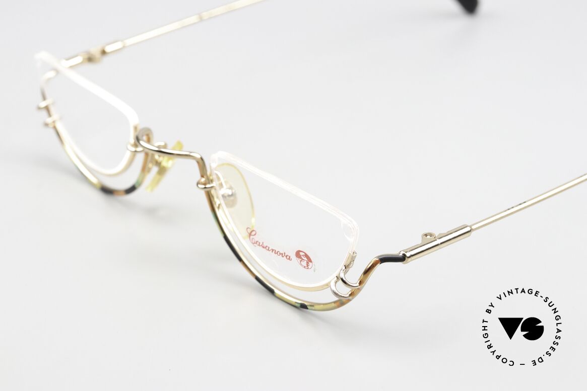 Casanova FC22 Crazy Reading Eyeglasses, CASANOVA model FC-22, in size 42-22, 140, color 01, Made for Women