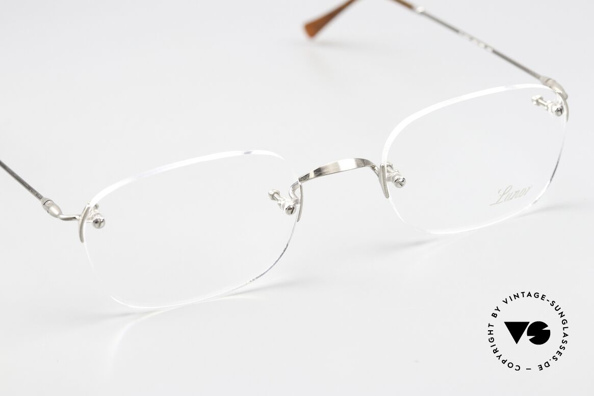 Lunor Classic Anatomic Vintage Eyewear Rimless, so, suitable for everyone (with anatomical bridge), Made for Men and Women