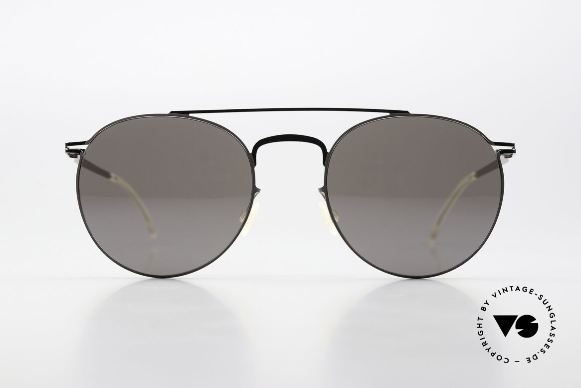 Mykita Pepe Light Mirrored Sun Lenses, slightly mirrored sun lenses "Purple Flash"; 100% UV, Made for Men and Women