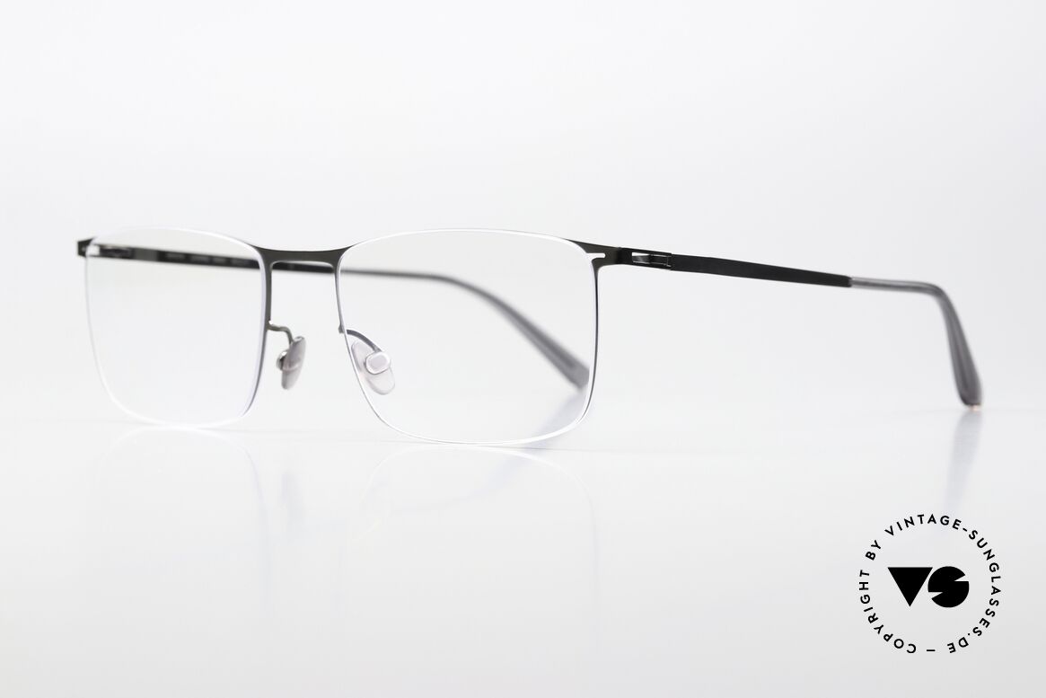 Mykita Takeo Square Frame Ladies & Gents, col. 232 = shiny graphite (suitable for ladies & gents), Made for Men and Women