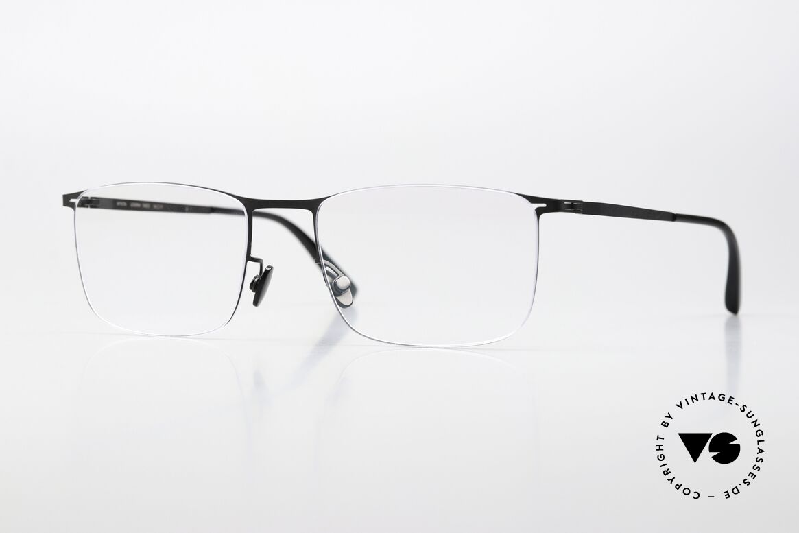 Mykita Takeo Angular Metal Frame Black, Mykita eyeglasses, model Takeo, size 54-17, col. 002, Made for Men and Women
