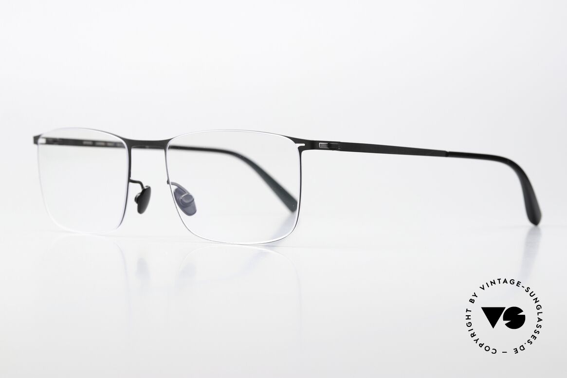 Mykita Takeo Angular Metal Frame Black, color code 002 = black (suitable for ladies and gents), Made for Men and Women