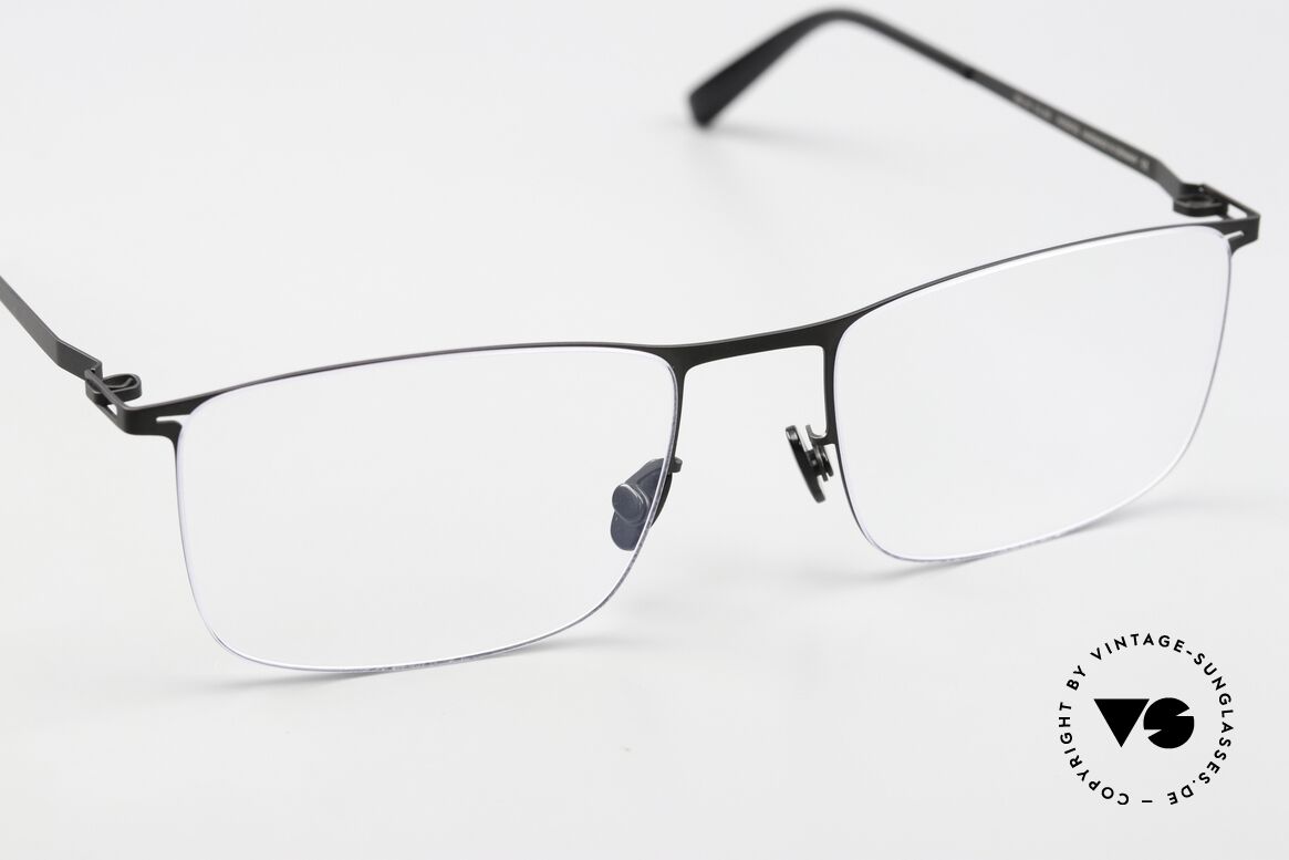 Mykita Takeo Angular Metal Frame Black, unworn model comes with an original case by MYKITA, Made for Men and Women
