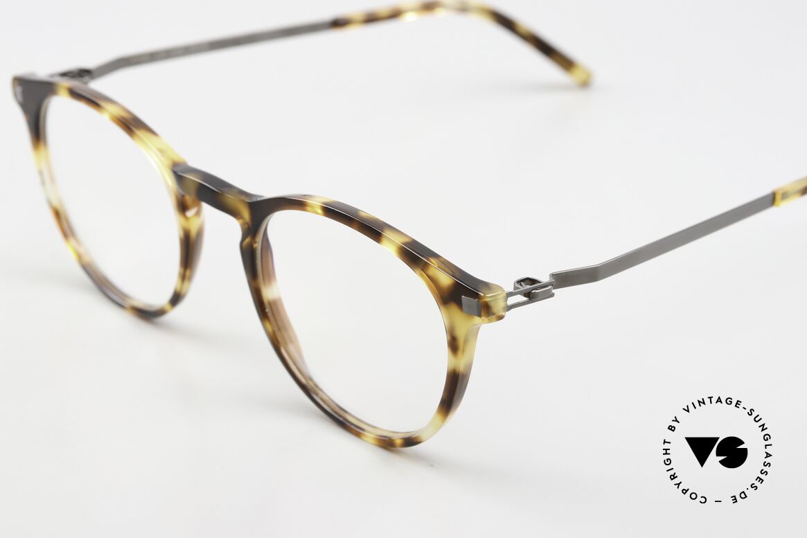 Mykita Talini Feminine Panto Eyeglasses, acetate frame front with characteristic Mykita temples, Made for Women
