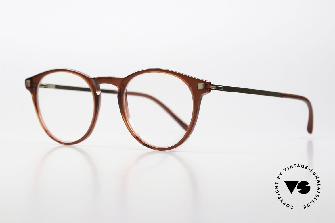 Mykita Talini Feminine Panto Specs Small, the color code 828 is called 'Ruby / Champagne Gold", Made for Women