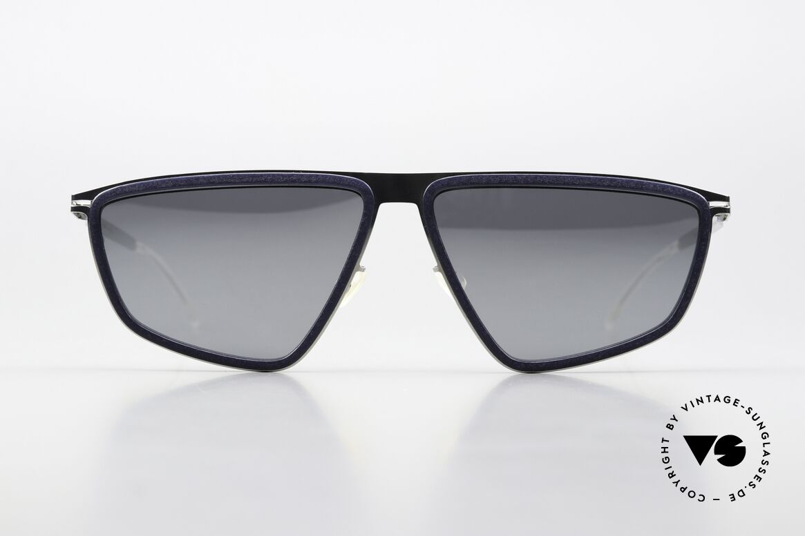 Mykita Mylon Tribe Silver Mirrored Navy Blue, size 61-13, silver mirrored lenses, col. 309, Made for Men and Women