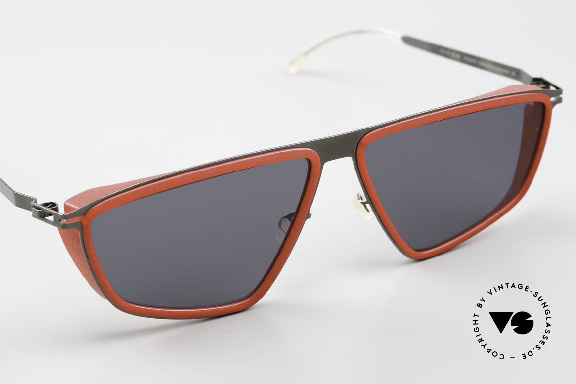 Mykita Mylon Tribe Crimson Red Shiny Graphite, unworn model from 2016, with MYKITA case, Made for Men and Women