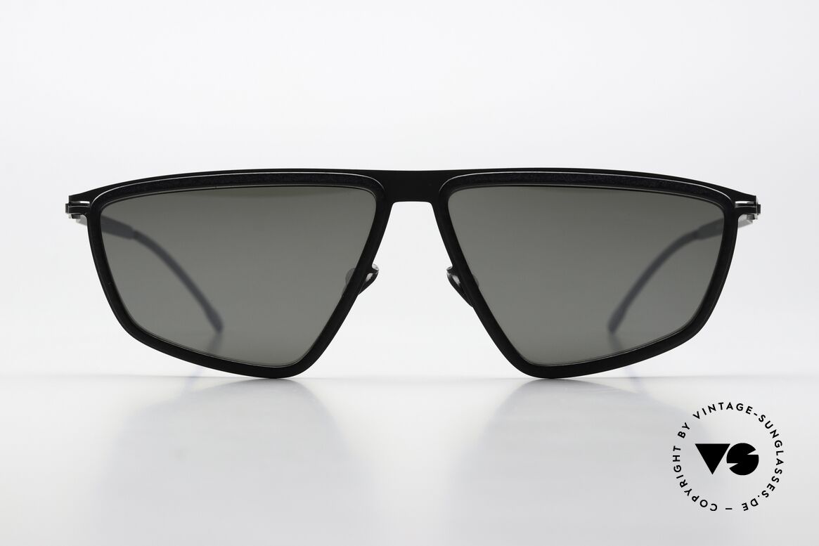 Mykita Mylon Tribe Slightly Mirrored Black, size 61-13, slightly mirrored lenses, c. 305, Made for Men and Women