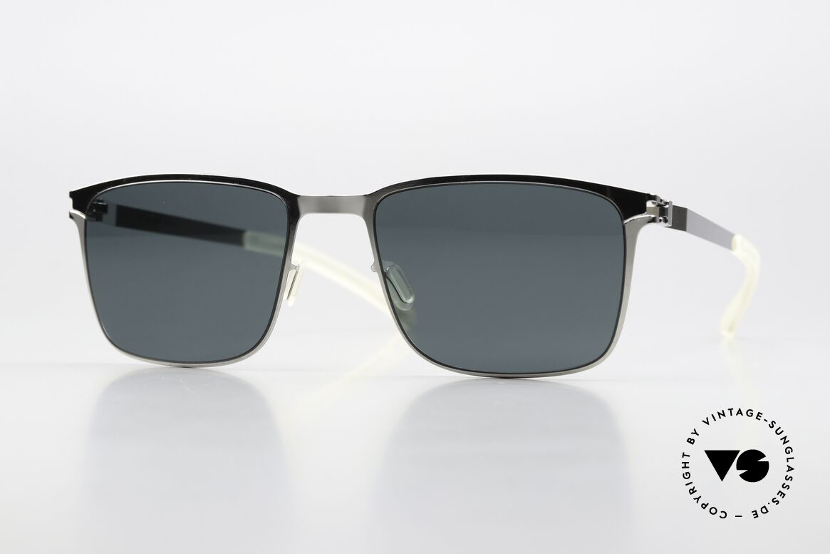 Mykita Yanir Polarized Shades Square, Mykita sunglasses, mod. YANIR, size 52-18, col. 051, Made for Men