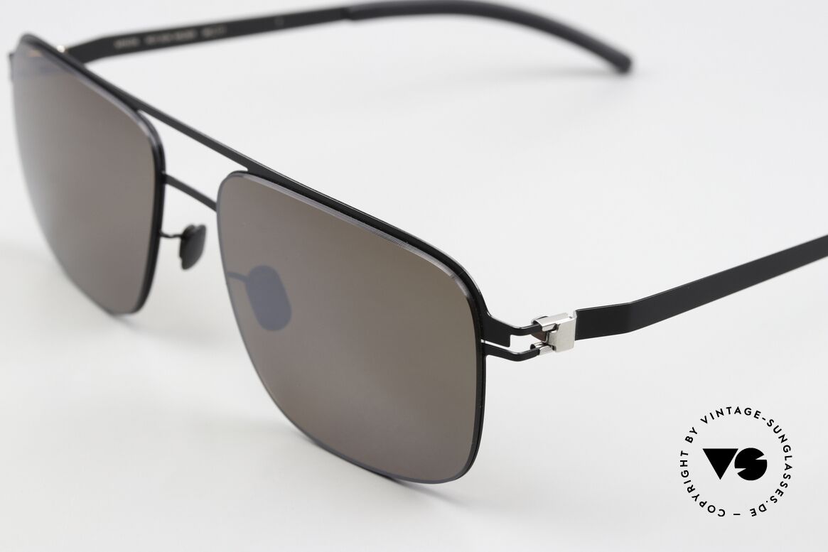 Mykita Wilder Mirrored Polarized Lenses, slightly mirrored POLARIZED lenses (high-contrast), Made for Men