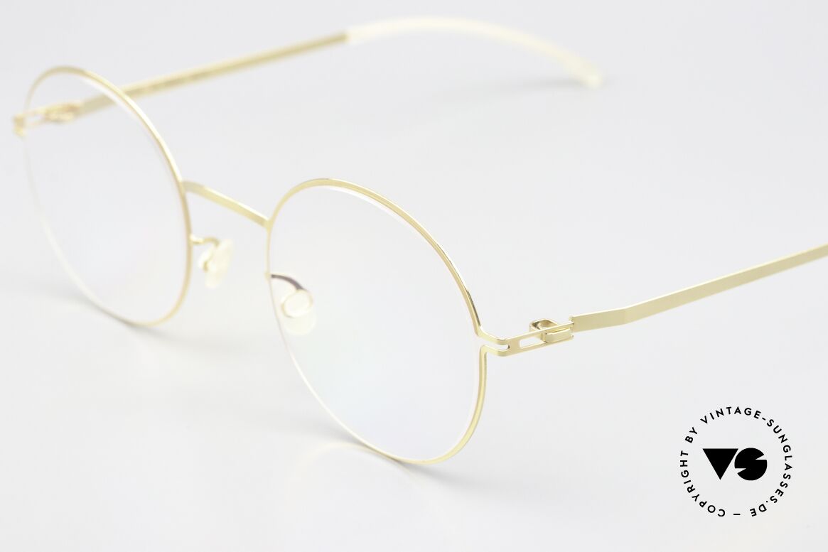 Mykita Pernilla Round Frame Glossy Gold, well-known top quality (handmade in Germany, Berlin), Made for Women