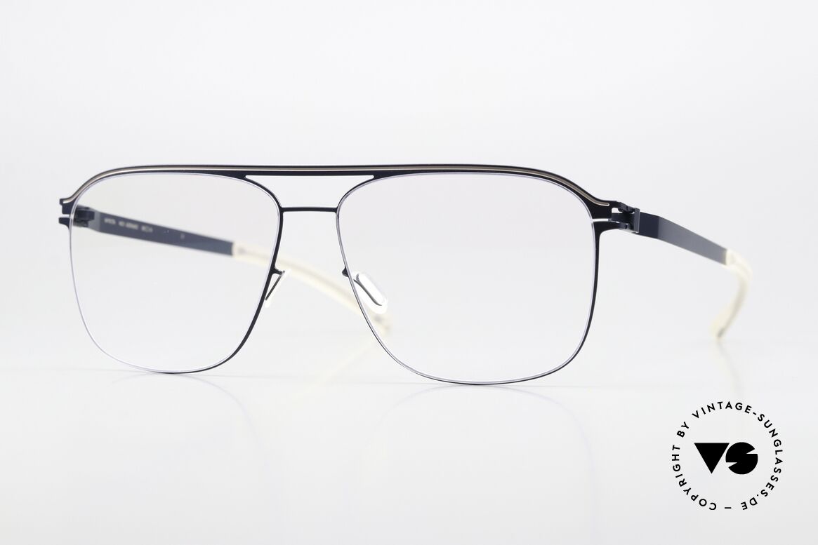 Mykita Adriano Coloring Navy Dark Sand, Mykita eyeglasses, mod. Adriano, size 56-14, col. 466, Made for Women