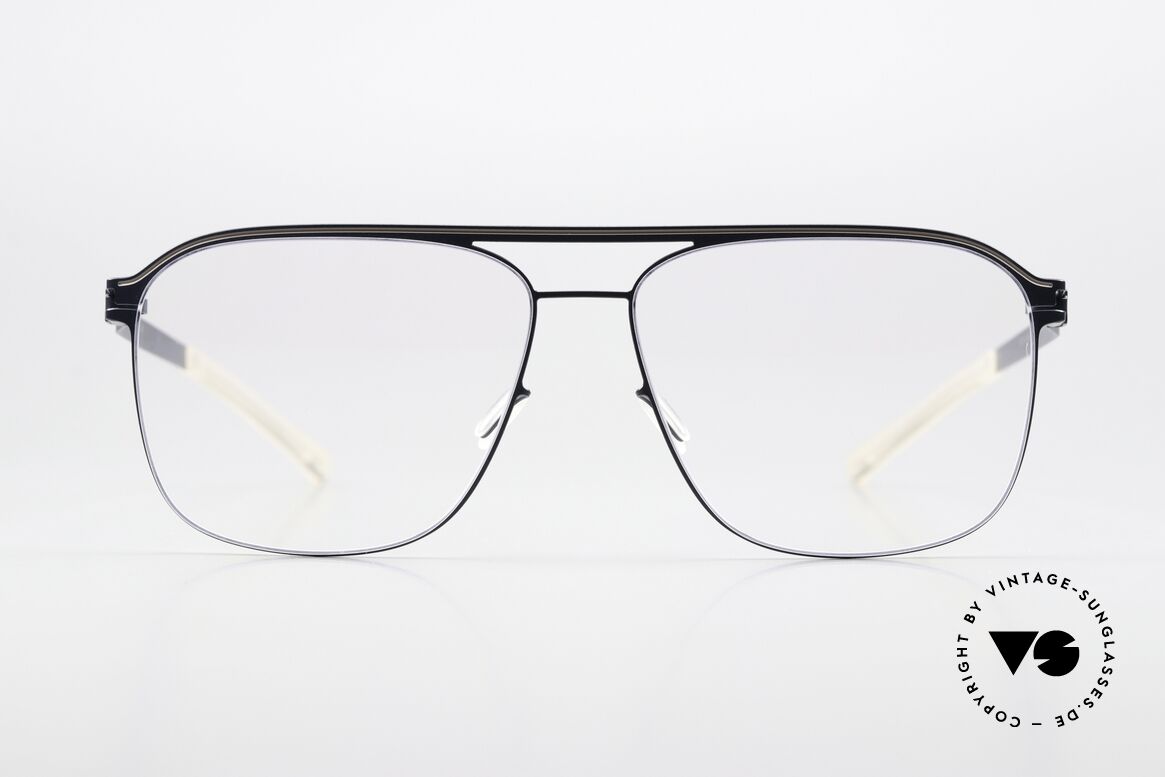 Mykita Adriano Coloring Navy Dark Sand, men's specs from the NO1 collection (made in 2018), Made for Women