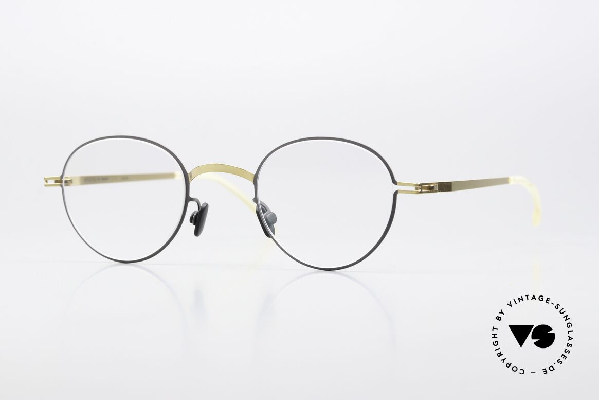 Mykita Birger 2015 Lite Series Gold Basalt, Mykita glasses, model LITE Birger, size 42-22, col 168, Made for Men and Women