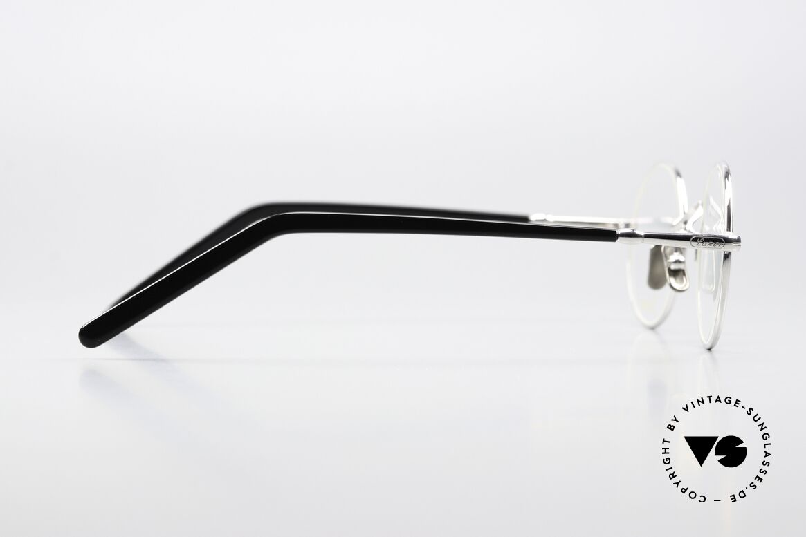 Lunor VA 110 Round Frame Platinum, Size: medium, Made for Men and Women
