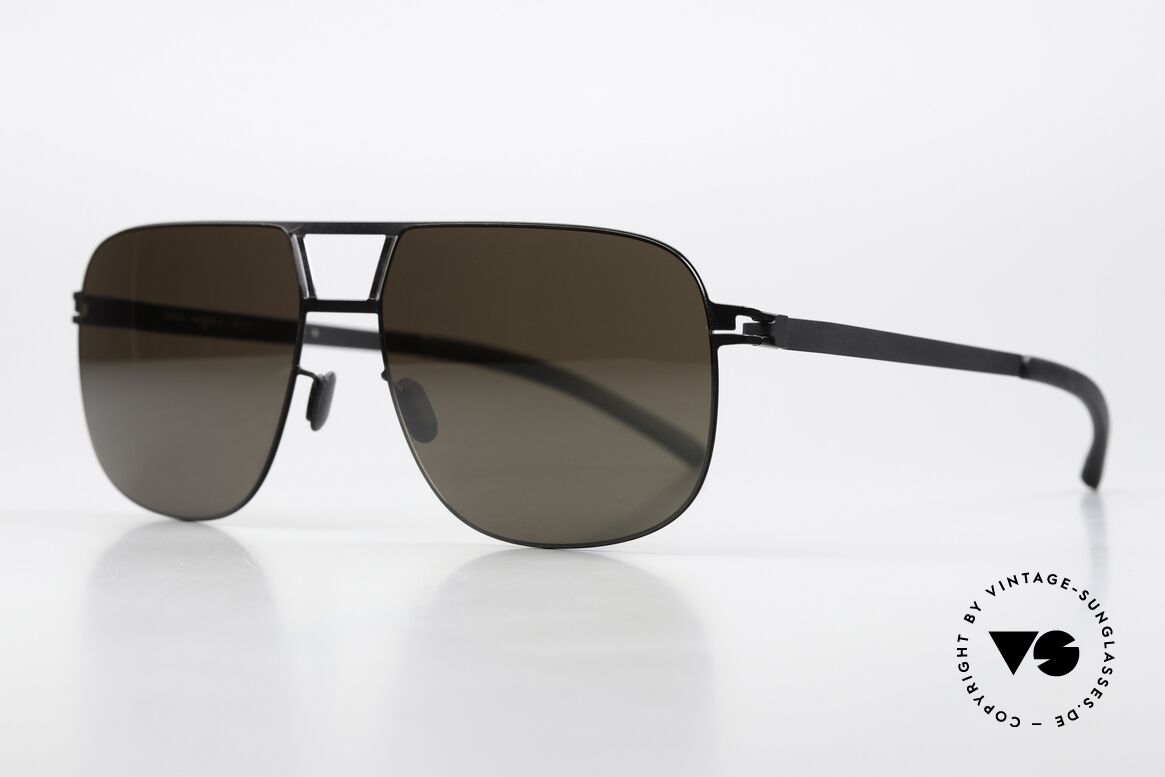 Mykita Al Men's Sunglasses Large, with high-end sun lenses by ZEISS (non-reflecting), Made for Men