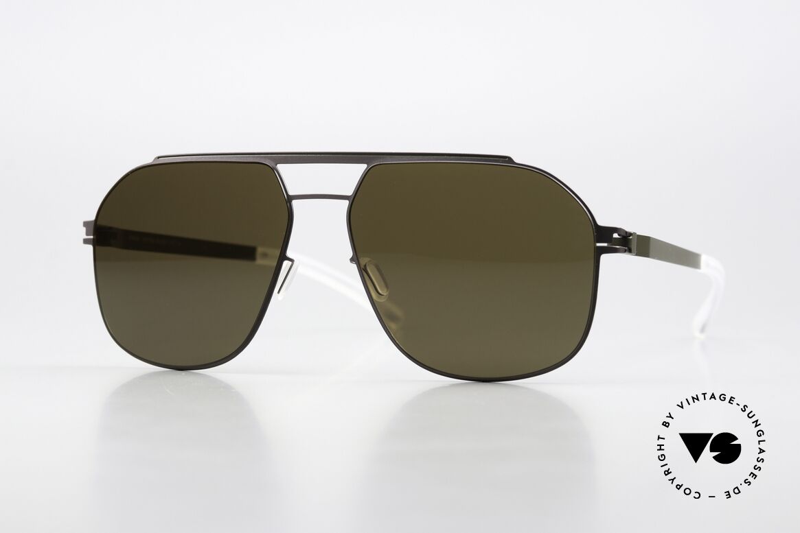 Mykita Selleck Mocca Camou Green Brown, aviator sunnies of the NO1 Collection from 2016/17, Made for Men and Women Mykita Selleck Mocca Camou Green Brown, aviator sunnies of the NO1 Collection from 2016/17, Made for Men and Women