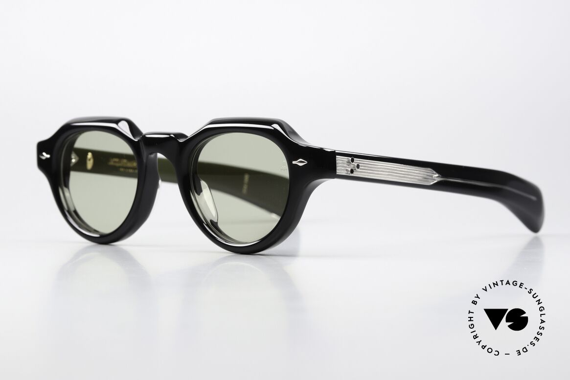 Jacques Marie Mage Kellerman Round Panto Sunglasses, panto shades, col. cobra / light bottle, size 48-20, Made for Men