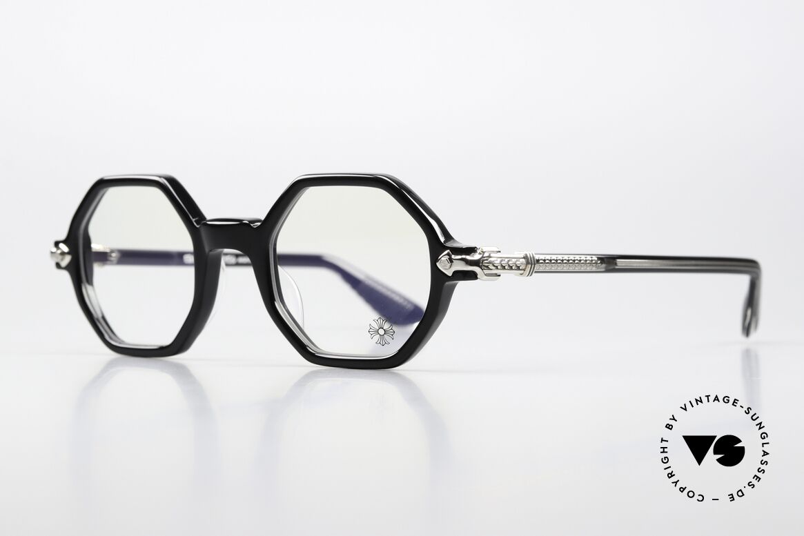 Chrome Hearts Clitco Octagonal Luxury Glasses, high-quality acetate frame; made in Japan, Made for Men and Women