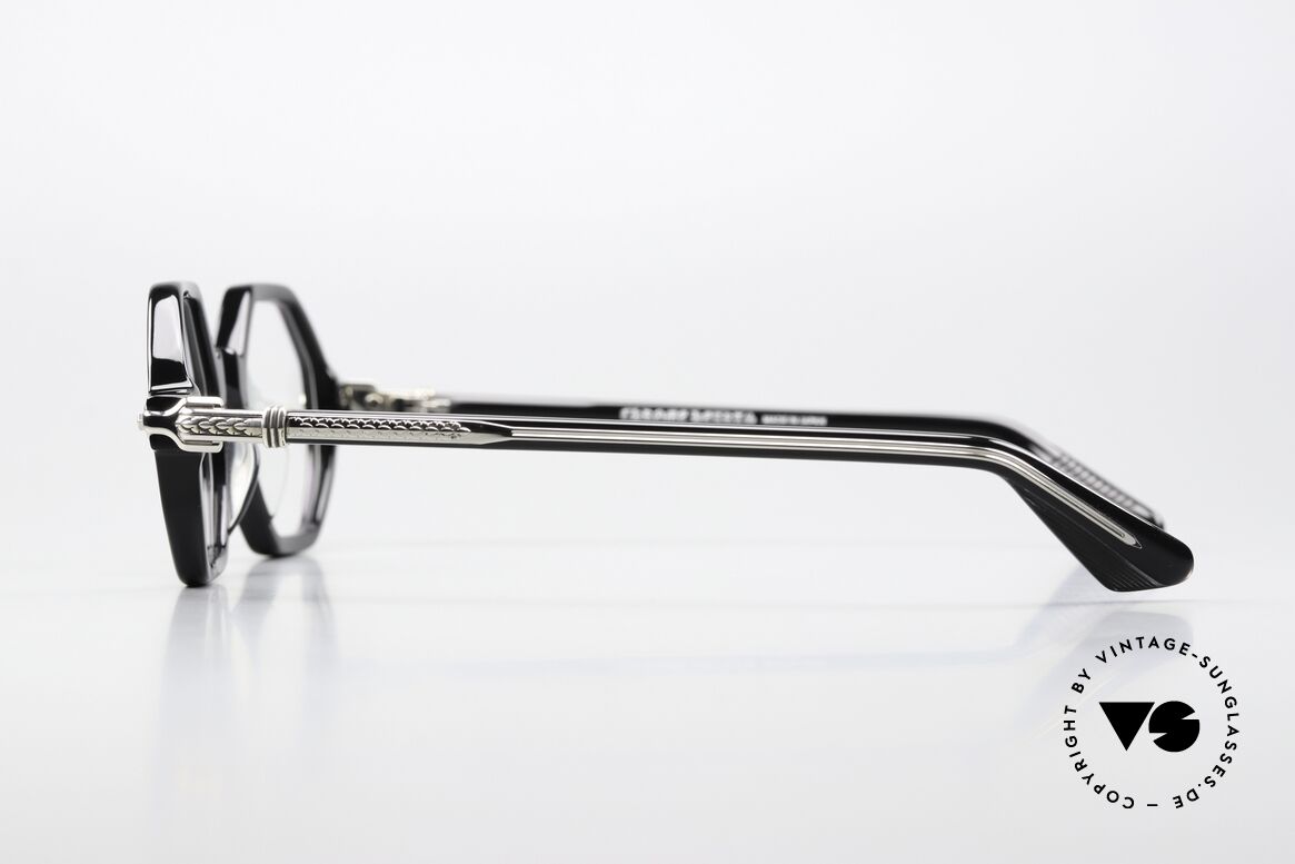 Chrome Hearts Clitco Octagonal Luxury Glasses, orig. Chrome Hearts DEMO lens, size 46-23, Made for Men and Women