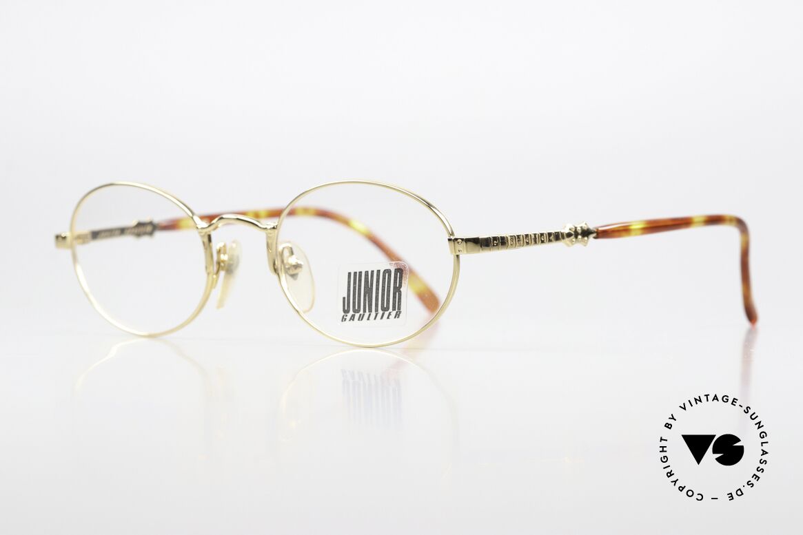Jean Paul Gaultier 57-4173 Glasses For Musicians 1994, ingenious details (temples shaped like a guitar neck), Made for Men and Women