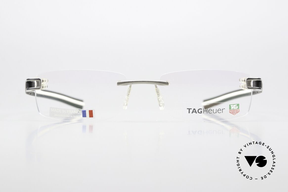 Tag Heuer 7643 Fold Avantgarde Eyewear Rimless, Tag Heuer glasses TH 7643, col. 003, size 54-18, Made for Men