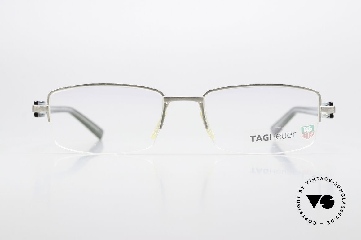 Tag Heuer 8204 Trends Made in France Old Original, semi rimless Nylor-eyeglasses with spring hinges, Made for Men
