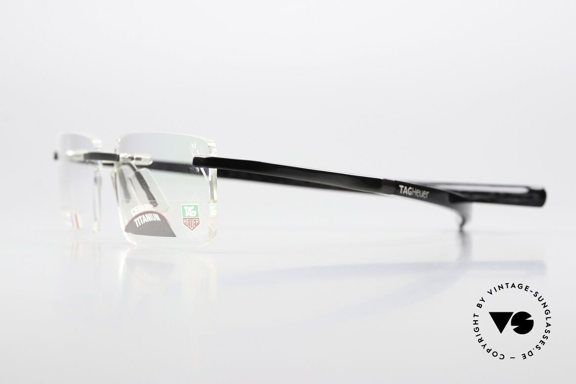 Tag Heuer 0301 Reflex Reflex Metallic Temples, ideal wearing comfort (temples adapt to the face), Made for Men
