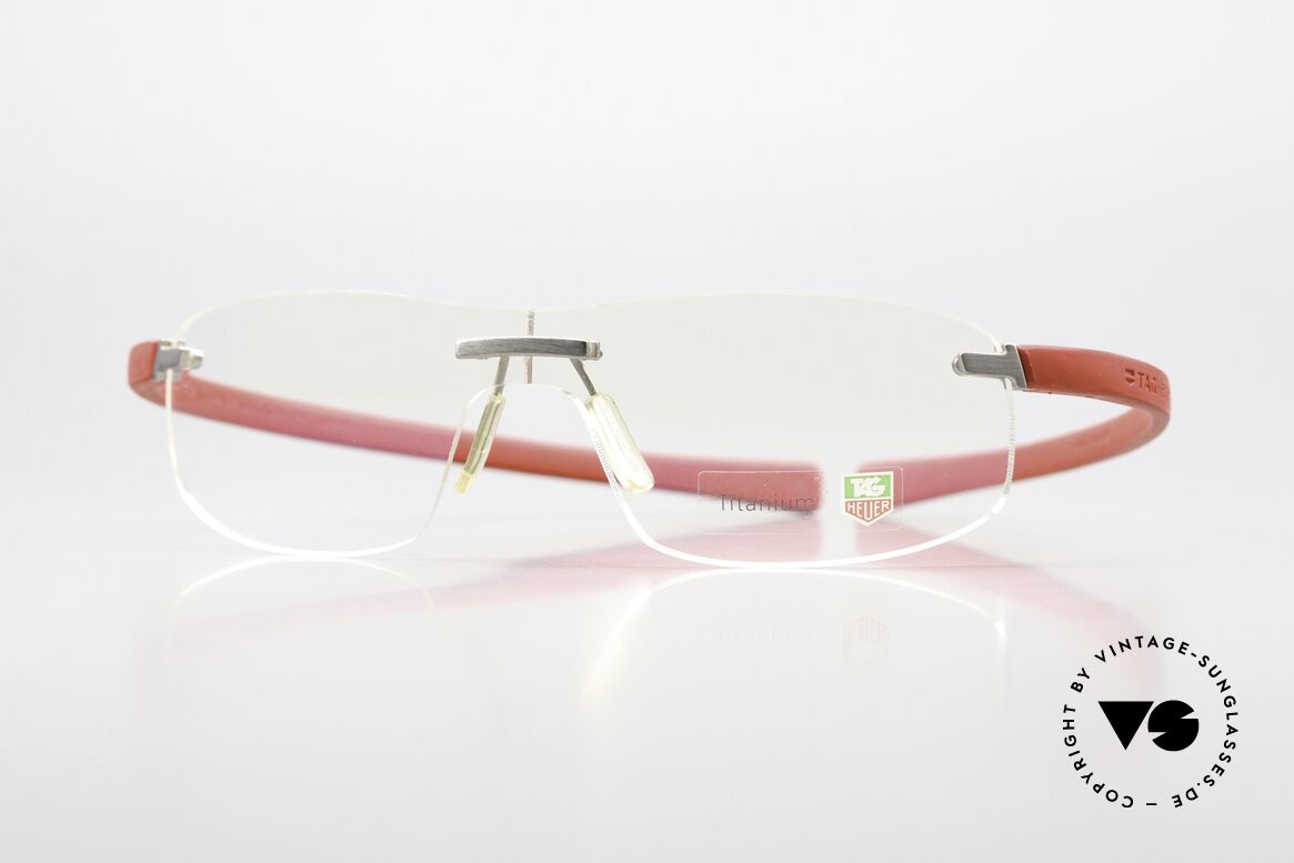 Tag Heuer 3521 Reflex Rimless Titan Rubber Specs, Tag Heuer eyewear TH 3521, col. 004, size 62-00, Made for Men Tag Heuer 3521 Reflex Rimless Titan Rubber Specs, Tag Heuer eyewear TH 3521, col. 004, size 62-00, Made for Men