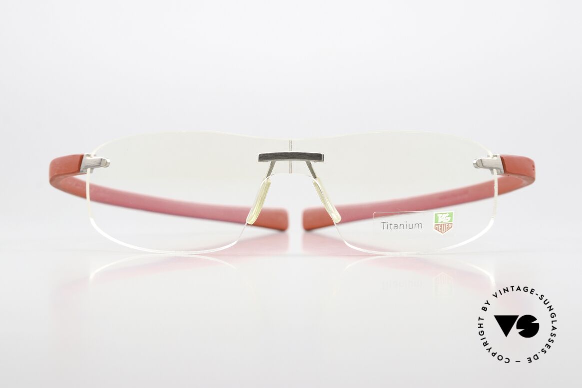 Tag Heuer 3521 Reflex Rimless Titan Rubber Specs, extremely sporty rimless glasses for gentlemen, Made for Men Tag Heuer 3521 Reflex Rimless Titan Rubber Specs, extremely sporty rimless glasses for gentlemen, Made for Men