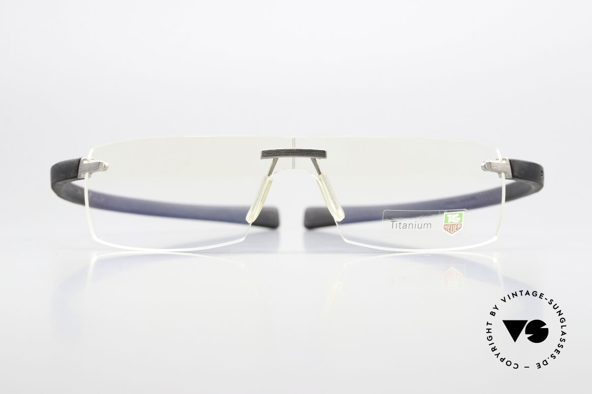 Tag Heuer 3520 Reflex Rimless Made In France, extremely sporty rimless glasses for gentlemen, Made for Men Tag Heuer 3520 Reflex Rimless Made In France, extremely sporty rimless glasses for gentlemen, Made for Men