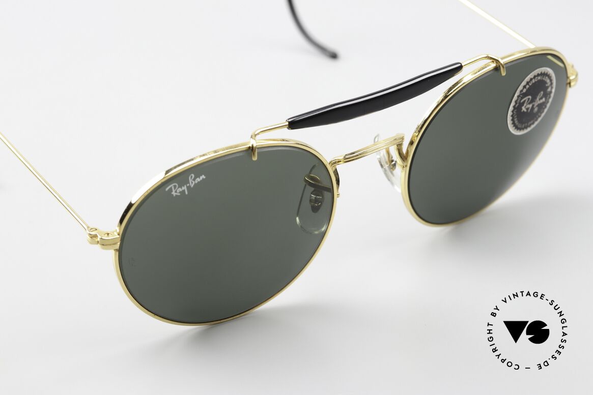 Ray Ban Outdoorsman Round Super Rare Round Version, NO RETRO; an 90's original in untouched condition, Made for Men and Women