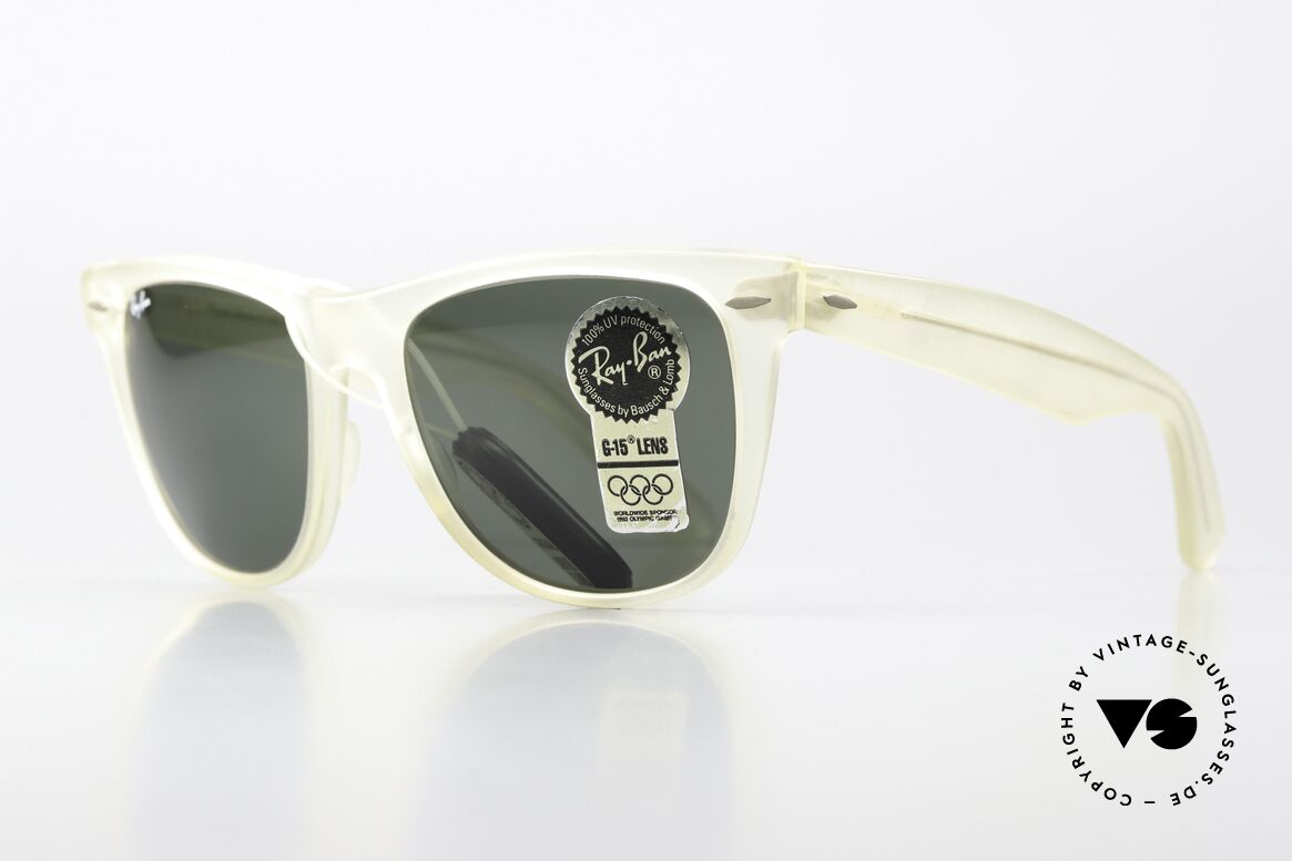 Ray Ban Wayfarer II Smoke Crystal Limited USA, often copied, never matched; truly vintage by B&L, Made for Men and Women