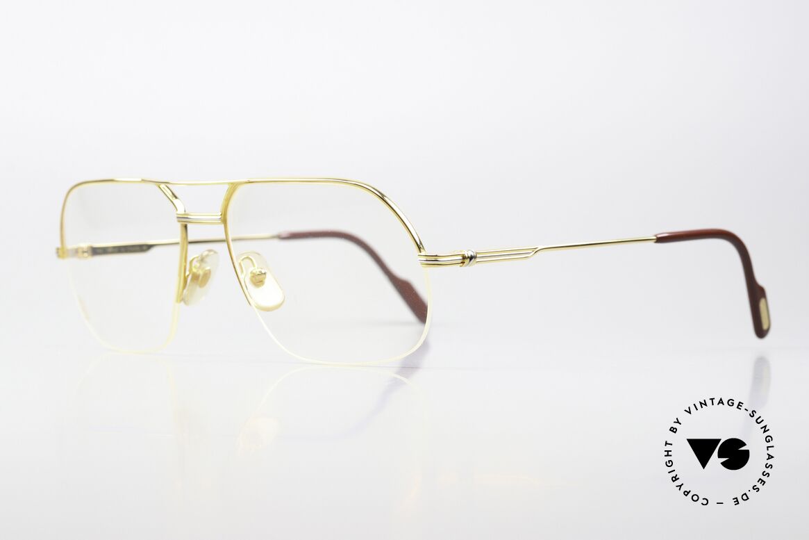 Cartier Orsay - L Half Rim Glasses From 1995, luxury Cartier half-frame, -lightweight and flexible, Made for Men