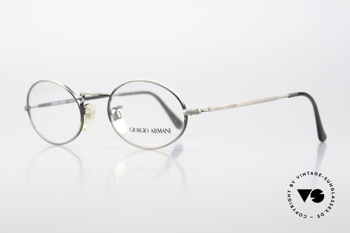 Giorgio Armani 118 Rare Old Oval 90's Glasses, unisex model: 118, color 915, in size 50-21, 140mm, Made for Men