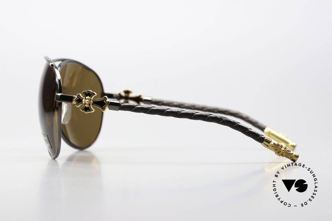 Chrome Hearts JISM Named After Erotic Thriller, non-reflective ZEISS sun lenses in 'foxy brown', Made for Men and Women Chrome Hearts JISM Named After Erotic Thriller, non-reflective ZEISS sun lenses in 'foxy brown', Made for Men and Women