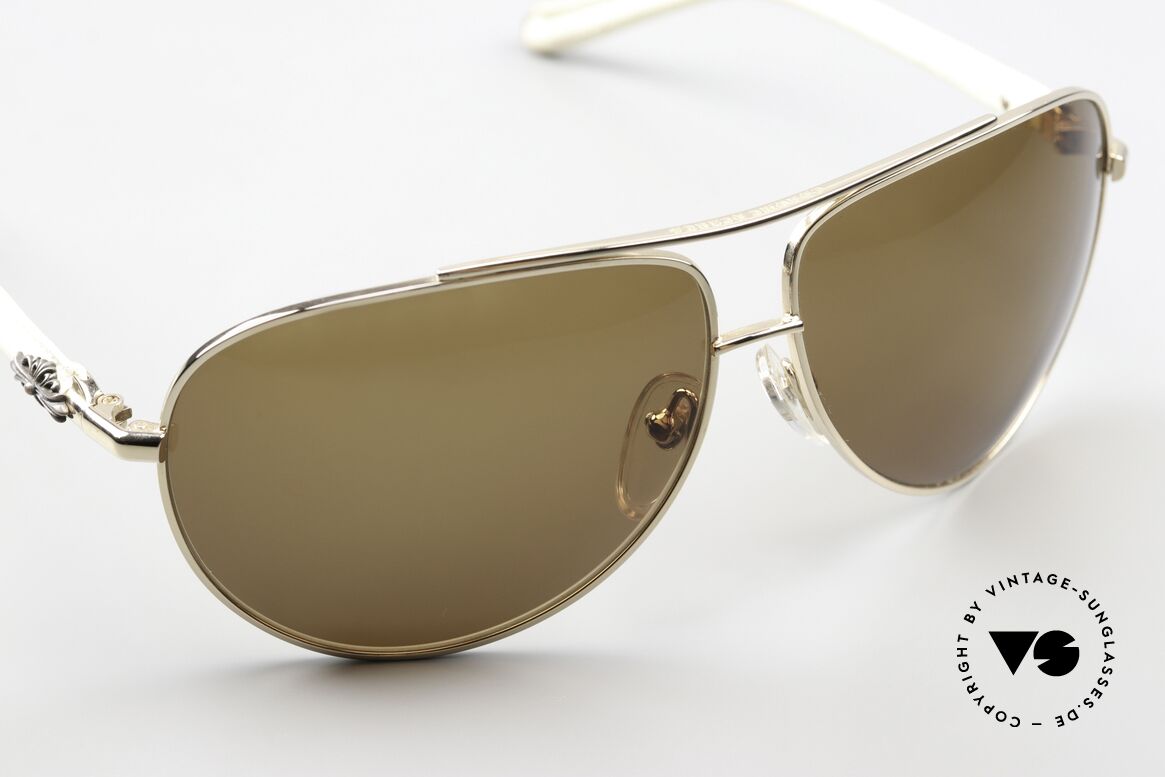 Chrome Hearts Baby Gravy Vulgar Slang Model Name, non-reflective ZEISS sun lenses in 'foxy brown', Made for Men and Women Chrome Hearts Baby Gravy Vulgar Slang Model Name, non-reflective ZEISS sun lenses in 'foxy brown', Made for Men and Women